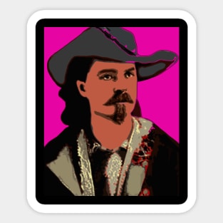 buffalo bill cody Sticker